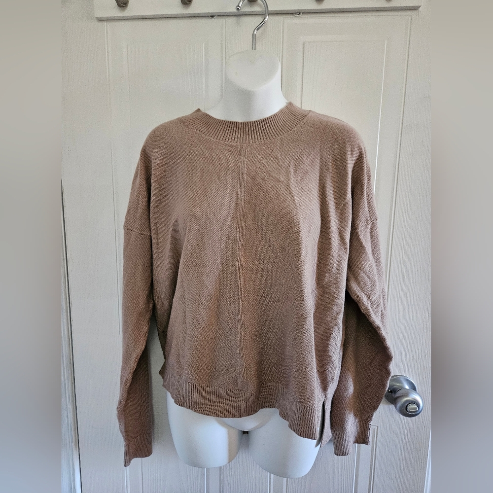 Cyrus Beige Knit Sweater XL